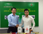 MIC Bắc Ninh ký hợp tác toàn diện với MITSUBISHI BAC NINH AUTO